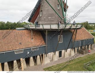 Photo Textures of Building Windmill